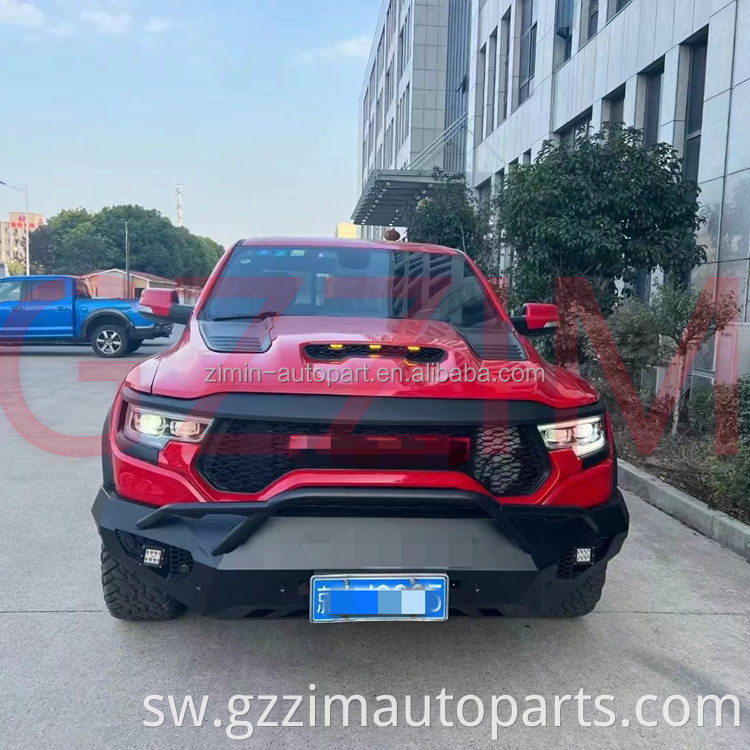 Mbele bumper grille bodykit kwa ram trx bodylit
